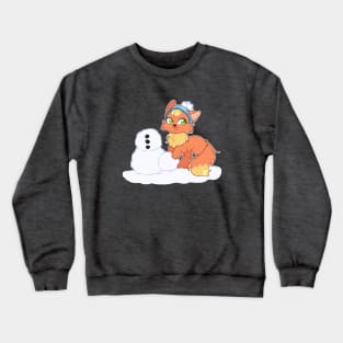 LPS Fox Snow Day Crewneck Sweatshirt